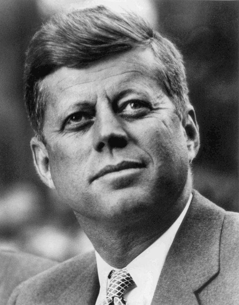 This is a picture of John F. Kennedy